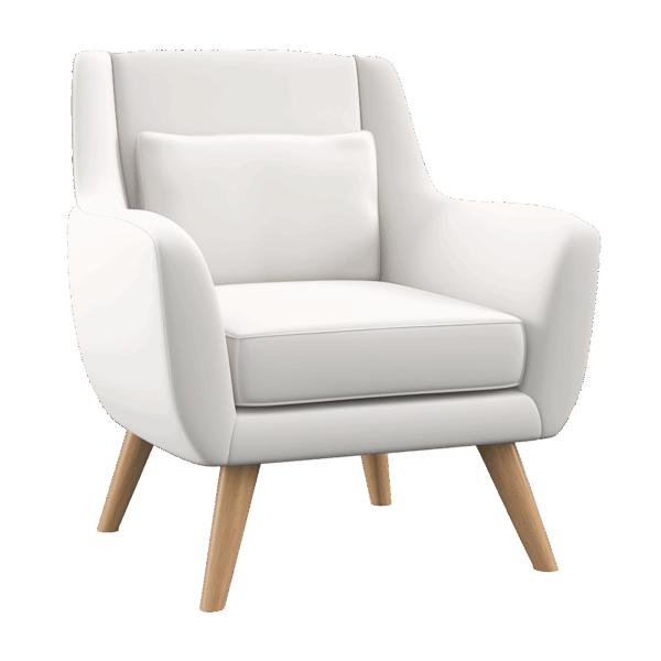 Luxe Chair white